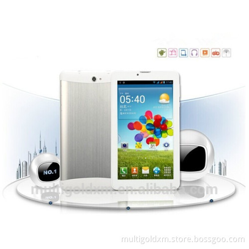 7 inch android phone tablet pc With Mediatek mtk6572 Dual Core 512MB RAM 4GB Mobile Tablet